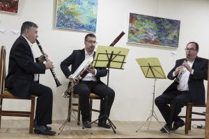 Actuación del Trío de Clarinetes y Fagot Holder