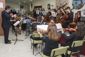 Vista general del concierto de la Orquesta de Cámara Manuel de Falla
