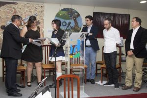 Entrega de premios a los ganadores de la II edición