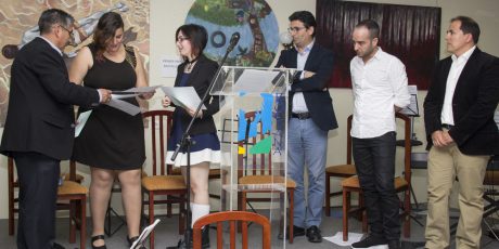 Entrega de premios a los ganadores de la II edición